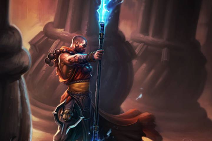 Build Moine LoD Onde de lumiere en saison 28 sur Diablo 3, sorts, stuff et cube de Kanaï